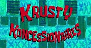 SpongeBob SquarePants: Krusty Koncessionaires/Dream Hoppers Title Card