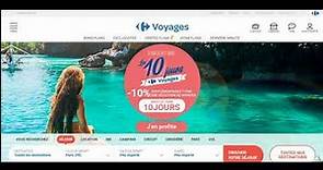 Comment utiliser un code promo Carrefour Voyages
