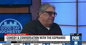 Sopranos star Vincent Pastore on Good Day Rochester