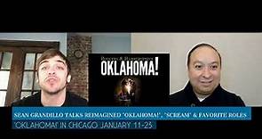 Sean Grandillo interview for Oklahoma revival musical in Chicago & Spring Awakening & Real O'Neals