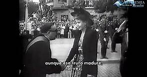 Evita visita España