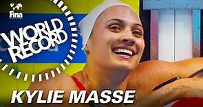 Kylie Masse breaks the oldest World Record at Budapest 2017! | FINA World Championships
