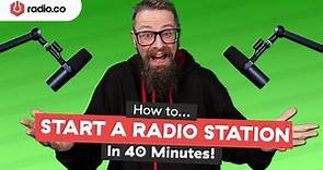 How to Launch Your Own Internet Radio Station on Radio.co