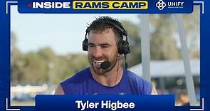 Tyler Higbee Talks About Progress Of Young Players & Previews Divisional Matchups | Inside Rams Camp