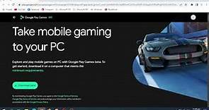 Google Play on PC (Beta) download and install