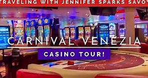 Carnival Venezia casino tour!