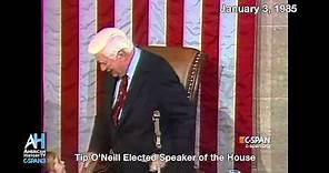 January 3, 1985 Tip O'Neill Elected Speaker