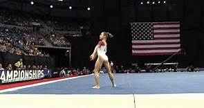 Ragan Smith - Floor Exercise - 2016 P&G Gymnastics Championships – Sr. Women Day 2