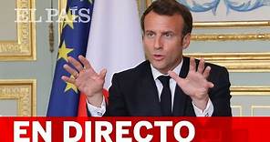DIRECTO #CORONAVIRUS | Mensaje de Emmanuel Macron a Francia