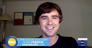 Freddie Highmore talks 'The Good Doctor' | Good Morning America (2021)