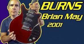 Brian May Signature Guitar hecha por Burns en el 2001. Primera vendida en España. Firmada por Brian