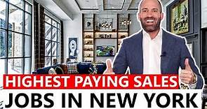 Highest Paying Sales Jobs in New York