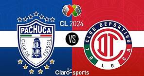 Pachuca vs Toluca, en vivo | Jornada 13 | Liga MX | Clausura 2024