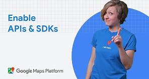 How to enable Google Maps Platform APIs and SDKs