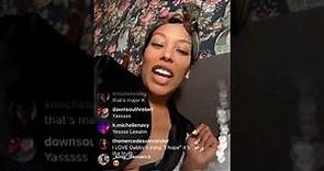 K. Michelle Instagram Live January 11, 2021