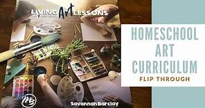Living Art Lessons the 7 Elements: Masterbooks Flip Through || Homeschool Elementary Art Curriculum