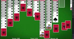 Free Spider Solitaire for Android by MobilityWare