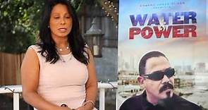 Water & Power: Wanda De Jesus "Officer Siler" Official Movie Interview | ScreenSlam