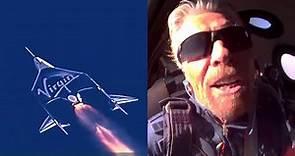 Watch Richard Branson fly to space (Virgin Galactic Unity22 supercut)
