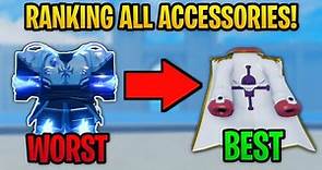 [GPO] All Accessories Ranked From Worst To Best (UPDATE 4.5)