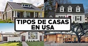 Tipos de Casas en Estados Unidos - Estilos de Arquitectura en USA