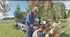 Cleveland Browns Myles Garrett Bodycam video shows aftermath of car crash
