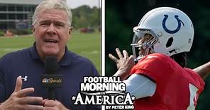How football raised Colts QB Anthony Richardson | Peter King Training Camp Tour 2023 | NFL on NBC