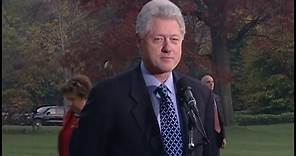 Pres. Clinton Re: 2000 Presidential Election (2000)
