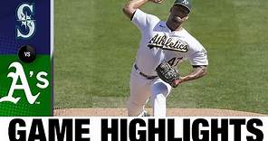 Frankie Montas K's 13 in Athletics' 6-2 win | Mariners-Athletics Game Highlights 9/27/20