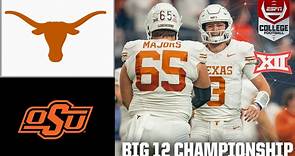 Big 12 Championship Game: Oklahoma State Cowboys vs. Texas Longhorns | Full Game Highlights