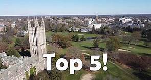 The Top FIVE Universities In USA | US News Rankings 2023