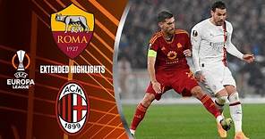 Roma vs. AC Milan: Extended Highlights | UEL Quarter-Finals 2nd Leg | CBS Sports Golazo