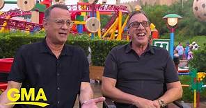 Tom Hanks and Tim Allen explore Toy Story Land l GMA