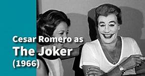 Cesar Romero as the Joker | Segment from Jean Boone - Interview with Cast of Batman (1966)