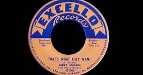 Jerry McCain - That's What They Want