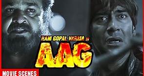 Ram Gopal Varma Ki Aag | Amitabh Bachchan | Ajay Devgn | Prashant अमिताभ ने प्रशांत का खून कर दिया