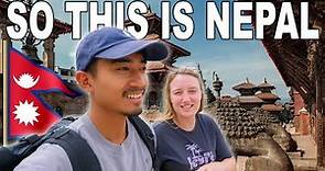 Our First Time ENTERING Nepal 🇳🇵First Impression of this Magical Country