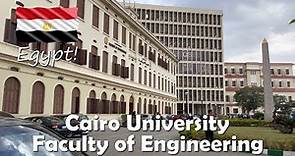 Cairo University College of Engineering | 4K Campus Tour | هندسة القاهرة