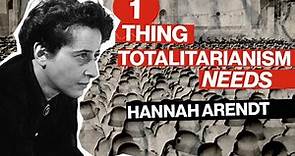 Hannah Arendt's Philosophy on Totalitarianism