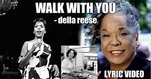 #dellareese Walk with you | Della reese | full lyric video