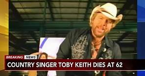 Country singer Toby Keith dies at 62 after battle with stomach cancer