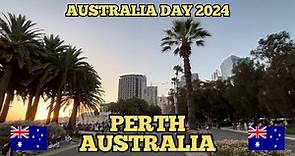 Exploring Perth City Australia: Walking Around the City on Australia Day 2024
