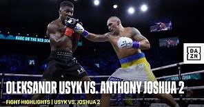 12 THRILLING ROUNDS | Oleksandr Usyk vs. Anthony Joshua 2 Fight Highlights