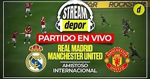 🔴 REAL MADRID 2 vs 0 MANCHESTER UNITED amistoso internacional GOLES REACCIÓN RESUMEN