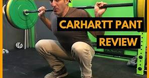 Carhartt Pant Review - Rugged Flex and Canvas Dungaree