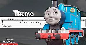 Thomas the Tank Engine - Theme Song Guitar Tutorial