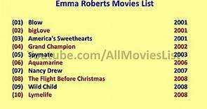 Emma Roberts Movies List
