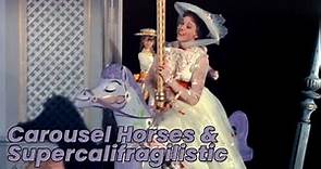 Carousel Horses & Supercalifragilistic (Mary Poppins - Behind the Scenes, 1963) - Julie Andrews