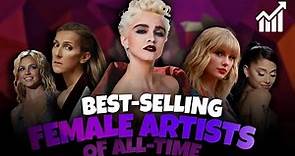 Best Selling Female Artists Of All Time | Hollywood Time | Madonna, Celine Dion, Taylor Swift, Adele