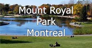 Exploring Mount Royal Park: A 4K Ultra HD Tour of Montreal
